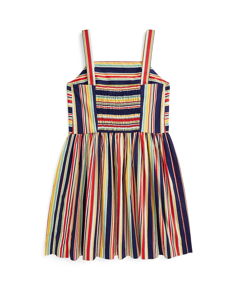 Polo Ralph Lauren Big Girls Striped Dress