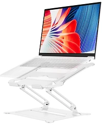 Laptop Notebook Stand Holder Adjustable Laptop Stand Portable Laptop Riser Compatible with MacBook Air Pro Hp Dell Xps Lenovo All Laptops 10-15.6"