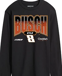 Airwaves Men's Nascar Kyle Busch 8 Long Sleeve T-Shirt