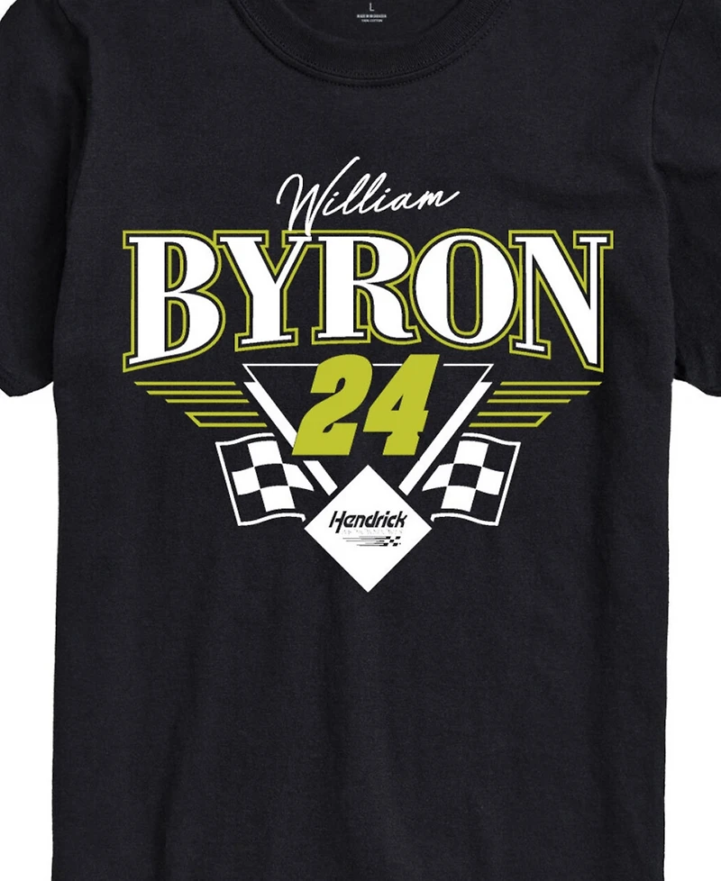 Airwaves Men's Nascar William Byron 24 Short Sleeve T-Shirt