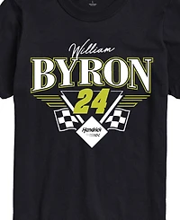 Airwaves Men's Nascar William Byron 24 Short Sleeve T-Shirt