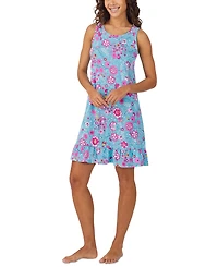 Cuddl Duds Women's Sleeveless Ruffled-Hem Chemise