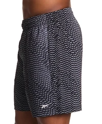 Reebok Men's Textured Logo Woven Shorts