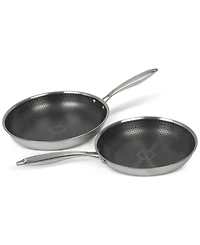 Sedona Kitchen Glidesteel Stainless Steel Nonstick 2-Pc. Frypan Set