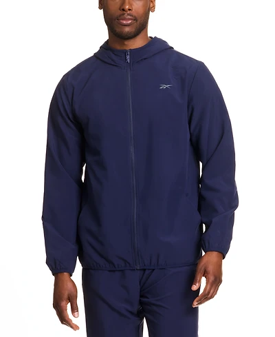 Reebok Men's Woven Logo Jacket