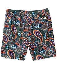 Scotch & Soda Men's Miami Ice Paisley Swim Trunks