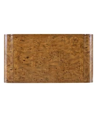 Prescott 52" Wood Mappa Burl Cocktail Table