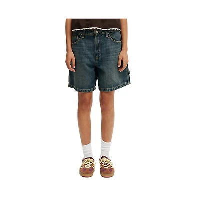 Cotton On Women's Relaxed Denim Short