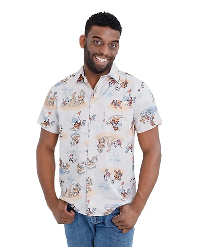 Paw Patrol Boys Matching Family Hawaiian Button Down Dress Shirt