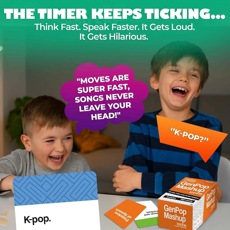 Quokka Freedom of Speech Card Board Game - Life Happens & Modern Edition for kids 8-12 and adults