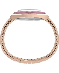 Timex Women's Quartz Analog Rose Gold-Tone Stainless Steel Watch, 36mm