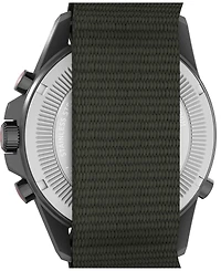 Timex Men's Quartz Analog Green Nylon Watch, 43mm