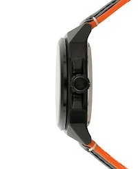 Avi-8 Men's Bell X-1 Machbuster Automatic Rubber and Leather Strap Watch