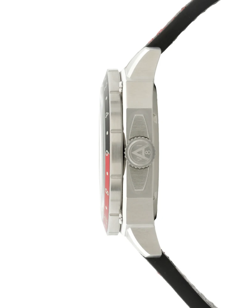 Avi-8 Men's Hawker Hunter Atlas Gmt Automatic Leather Strap Watch