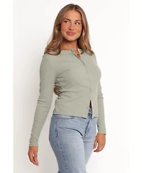 Petal and Pup Women's Wendi Cardigan Top
