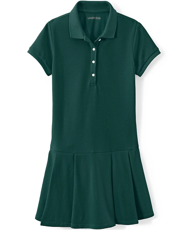 lands end mesh polo dress Lands' End Little Girls Short Sleeve Mesh Pleated Polo Dress at CoolSprings Galleria in Franklin, TN