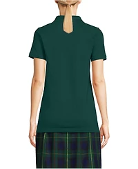 Lands' End Women's Short Sleeve Mesh Polo Shirt