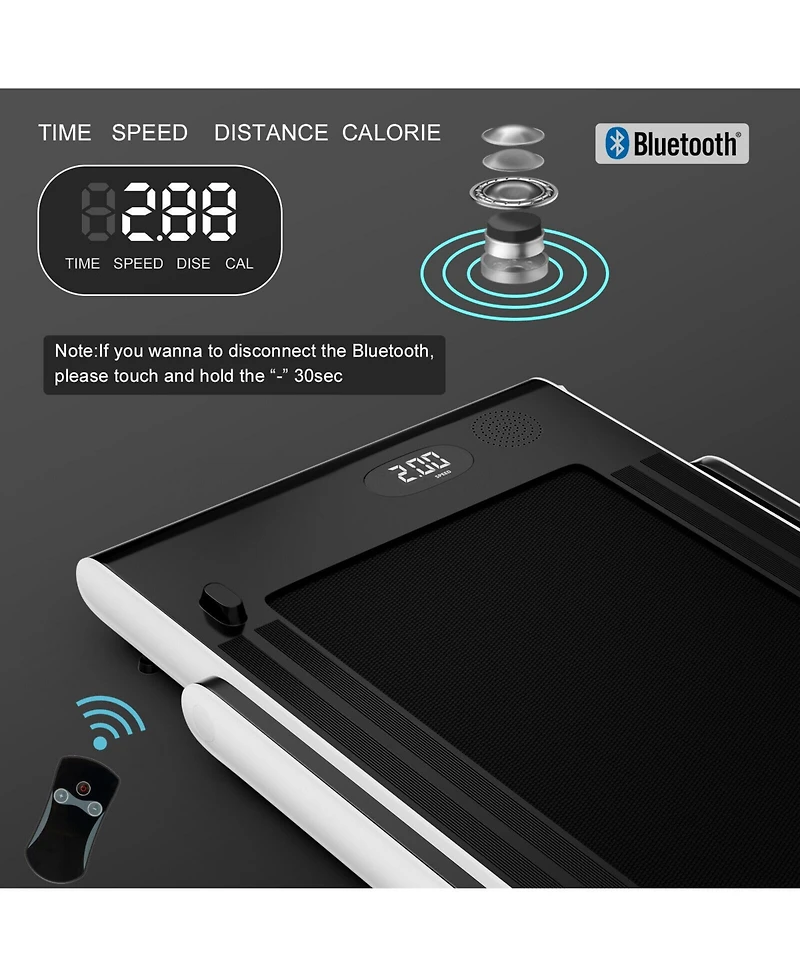 2.25HP 2-in-1 Folding Treadmill