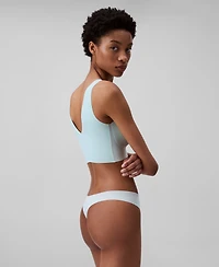 Calvin Klein Women's Invisibles Thong Underwear 3-Pack QD3558