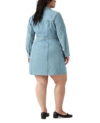 Levi's Plus Flynn Western Button-Front Dress