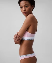 Calvin Klein Women's Modern Logo Thong Underwear QD5043