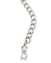 Steve Madden Oval Plate Chain Belt