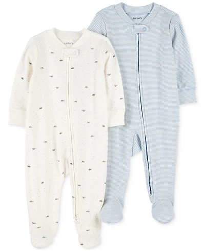 Carter's Baby 2-Pk. Cotton Sleep & Play Pajamas