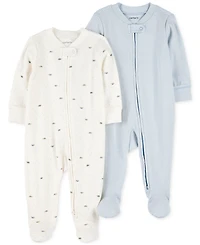 Carter's Baby 2-Pk. Cotton Sleep & Play Pajamas