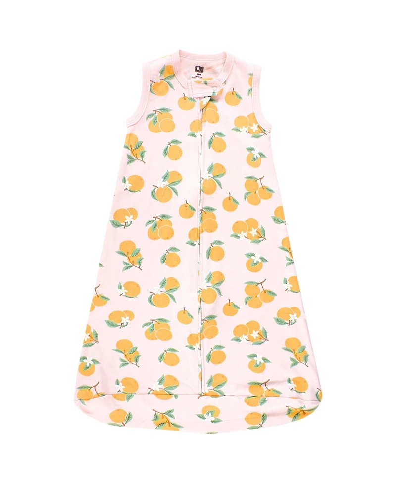 Hudson Baby Girls Interlock Cotton Sleeveless Sleeping Bag