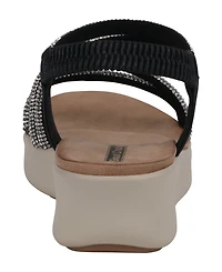 Gc Shoes Women's Emory Embellished Wedge Sandals