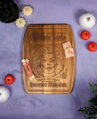 Toscana Haunted Mansion Madame Leota Ovale Acacia Cutting Board