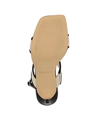 Calvin Klein Women's Amour Double Band Slingback Stiletto Sandals