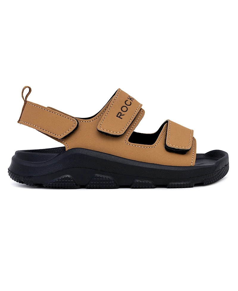 Rockport Little and Big Boys Rk Quillen Flat Sandal