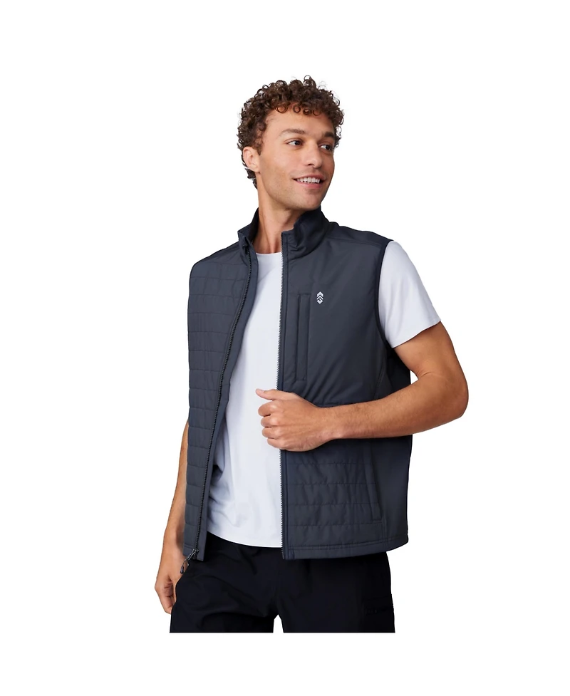 Free Country Men's High Stretch Full Zip Vest