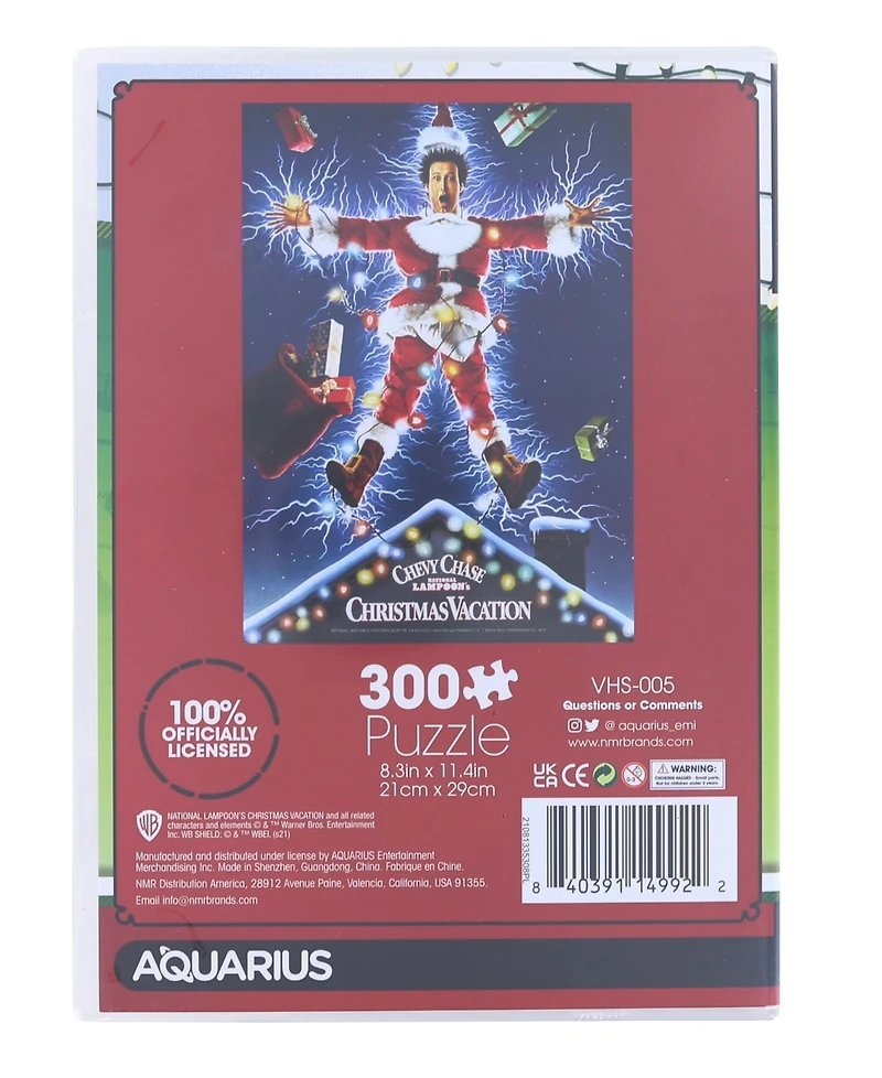 Christmas Vacation 300 Piece Vhs Box Jigsaw Puzzle