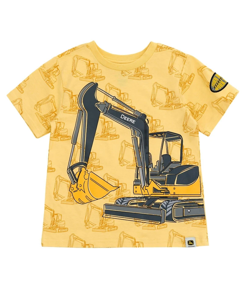 John Deere Toddler Boys Construction T-Shirt