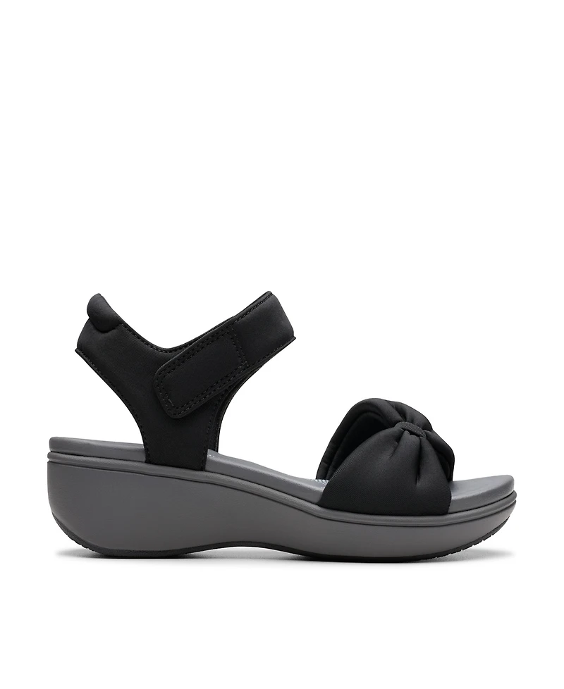 Clarks Cloudsteppers Women's Breeze Rae Sara Riptape Flat Sandals