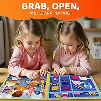 Quokka Magnetic Dress-Up Dolls for Girls Boys with 35 Magnetic Pieces for Kids 3-5