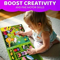 Quokka Magnetic Dress-Up Dolls for Girls Boys with 35 Magnetic Pieces for Kids 3-5