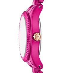 Michael Kors Women's Limited Edition Lexington Wild Berry Stainless Steel Watch, 26mm