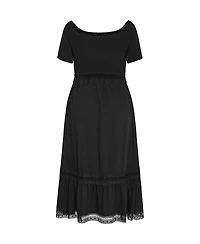 City Chic Plus Aura Midi Dress