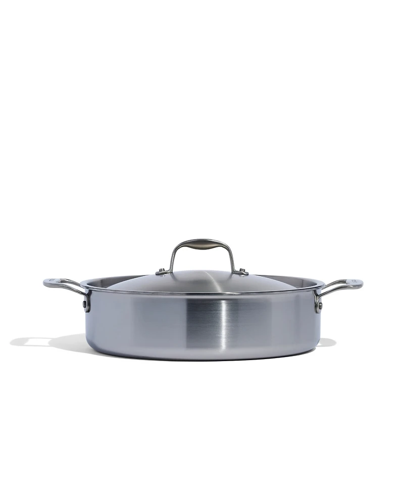 Made In Stainless Steel Clad -Quart Rondeau with Lid