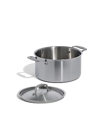 Made In Stainless Steel Clad -Quart Stock Pot with Lid