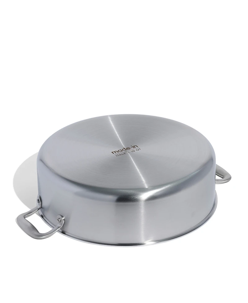 Made In Stainless Steel Clad -Quart Rondeau with Lid