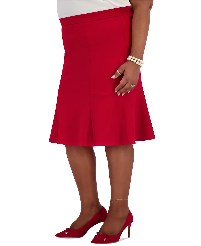 Kasper Women's Flared-Hem Skirt, Regular & Plus Sizes