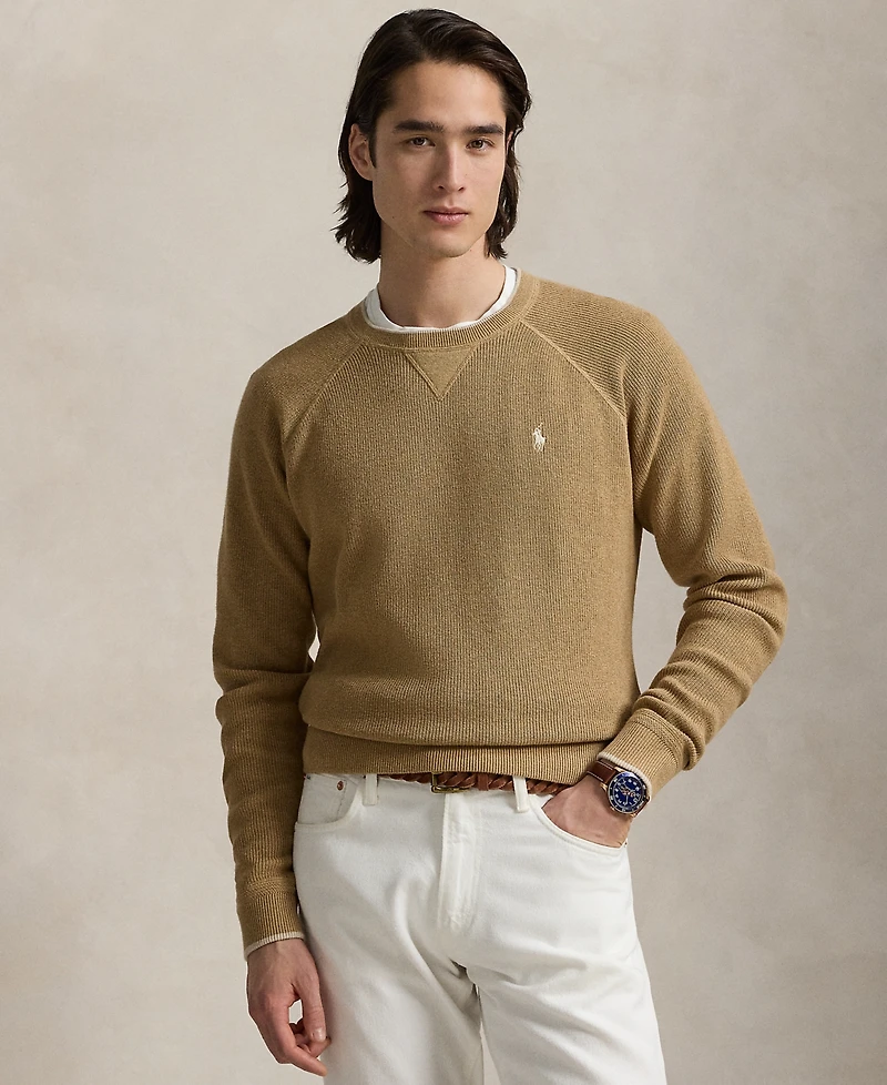 Polo Ralph Lauren Men's Textured Cotton Sweater