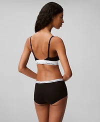 Calvin Klein Women's Modern Logo Boyshort Underwear QD5195
