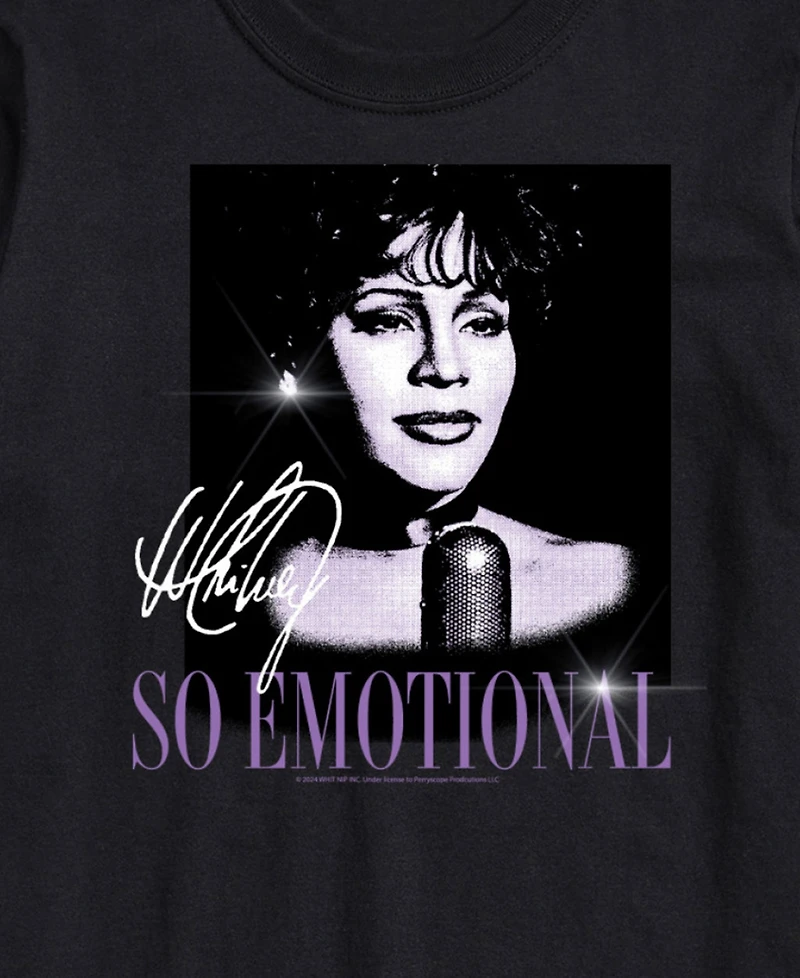 Airwaves Men's Whitney Houston So Emotional Short Sleeve T-Shirt