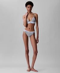 Calvin Klein Women's Modern Cotton Lightly Lined Triangle Bralette QF5650