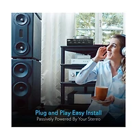Pyle 4-Channel High Power Stereo Speaker Selector - PSS4